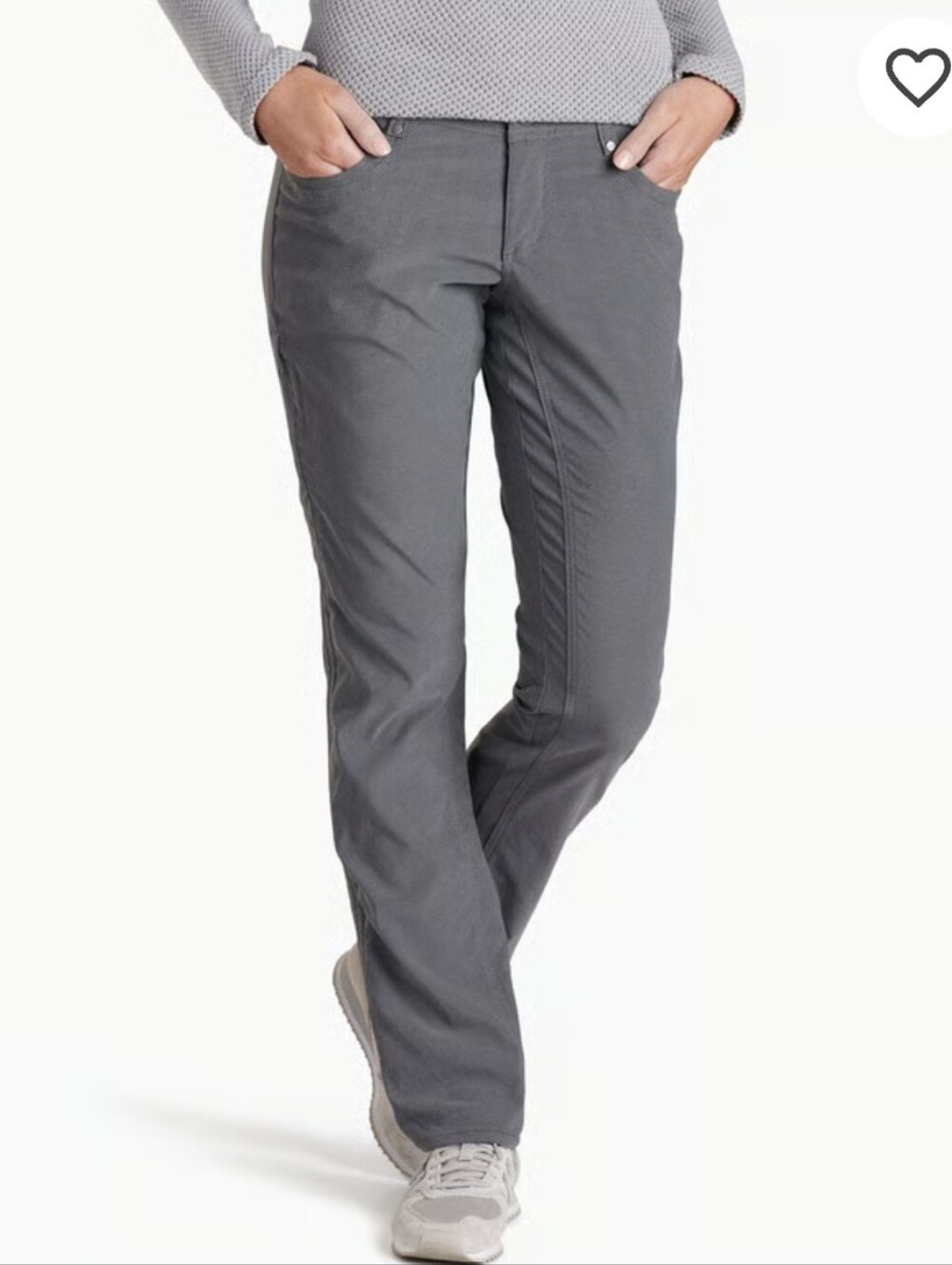 Kuhl Gray Straight-Leg Trekr Pants Sz.6
